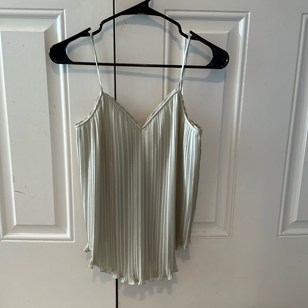 Rebecca Taylor ridged camisole blouse S